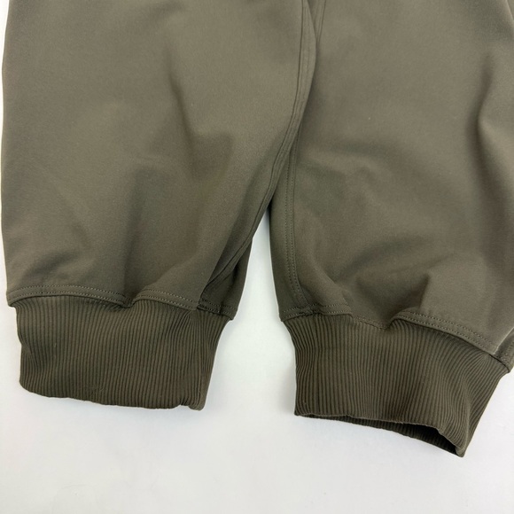 Lululemon Stretch High-Rise Jogger Pants Full Length Dark Olive Green - Picture 8 of 12